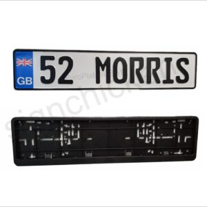 Great Britian / European License Plate