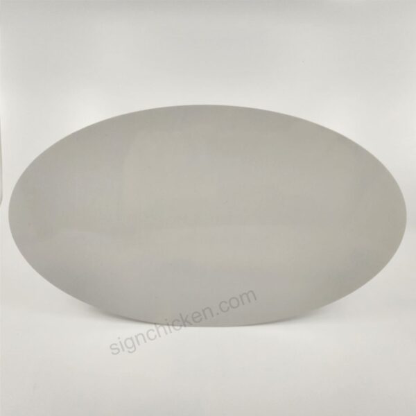 Oval 1.5" x 3" / .025" / Set of 50