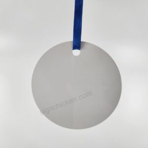 3.5" Circle Ornament (Double Sided) - Set of 10