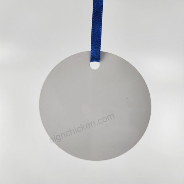 3.5" Circle Ornament (Double Sided) - Set of 10