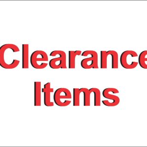 Clearance Items