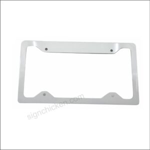 FLAT License Plate FRAME / Set of 10